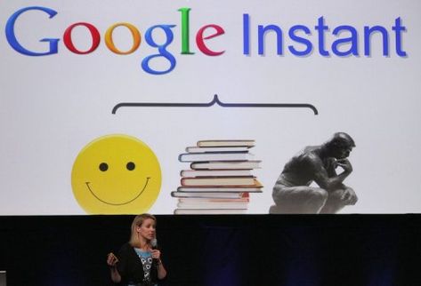 The launch event for Google Instant