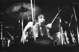 Keith Moon In Full Swing