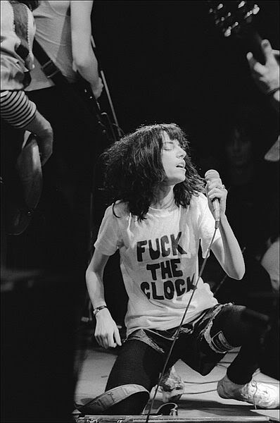 Patti Smith (AKA "The Godmother of Punk") Performing Live