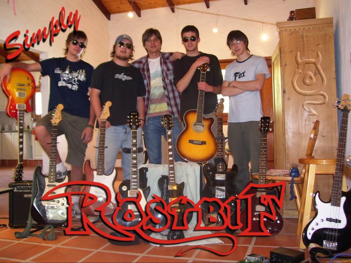 RostbiF (Mauricio Rode, Guido Quintela, Lukas Künzler and Pablo Gonzalez) with Andrés Gorlo.