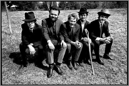 The Band: Richard Manuel, Garth Hudson, Levon Helm, Robbie Robertson & Rick Danko  