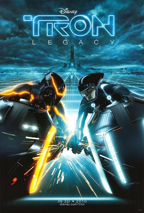 One Of The Many Promotional Posters From Tron: Legacy