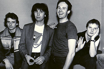 The Band With Dave Gregory (Standing Next To Colin)